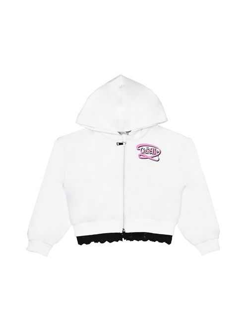 Felpa, bambina, logata. GAELLE PARIS | 2745FY00392WH